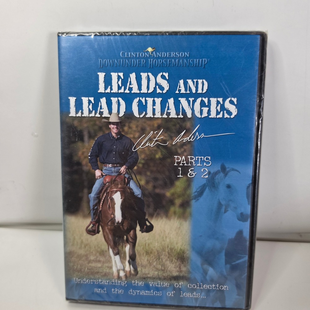 Clinton Anderson Downunder Horsemanship Leads and Lead Changes DVD Parts 1 & 2